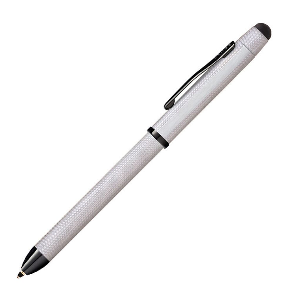 Многофункциональная ручка со стилусом Cross Tech3+ Brushed Chrome (AT0090-21) 1