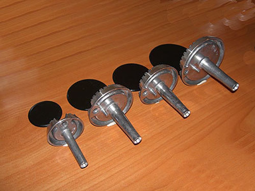 Комплект (конфорок) смесителей с блинчиками для для газовой плиты Гефест ПГ 3100-05 (допустимая замена)