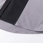 Сорочка Ymkashix Puff серая / черная