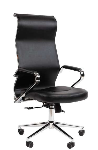 Офисное кресло Chairman 702 Россия экопремиум чёрный