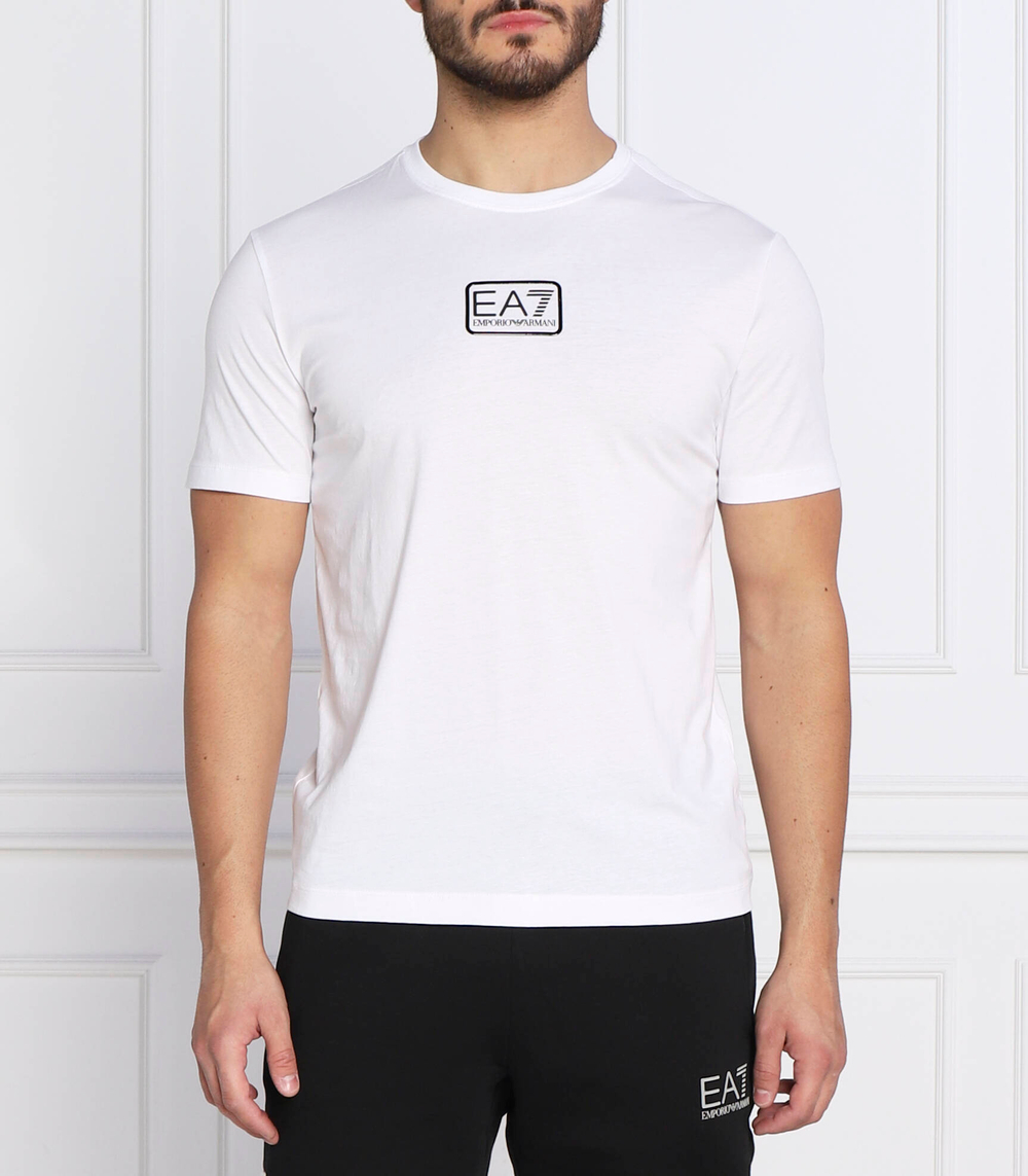 футболка EA7 - белый(6LPT05 PJM9Z)