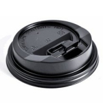 Крышка ПРОТЕК С ПИТЕЙНИКОМ d=80 ЧЕРН (комплект 100 шт)