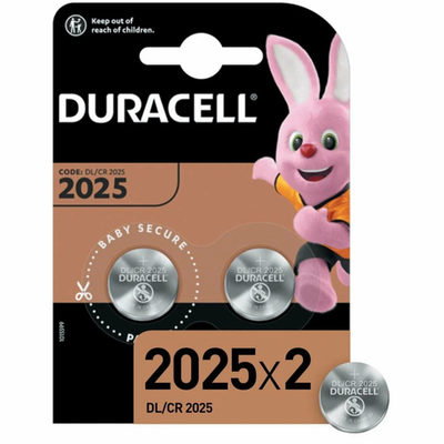 DURACELL Lithium CR2025 BL2