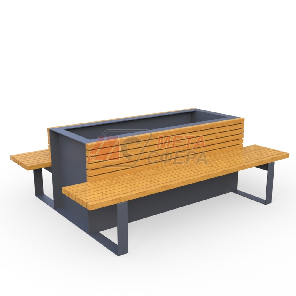 Скамейки с вазоном Оазис