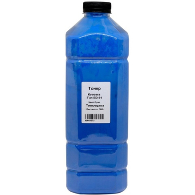 Тонер Tomoegawa Тип ED-91 для Kyocera Универсальный (500гр) Cyan