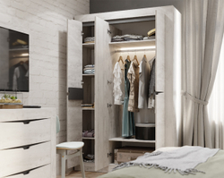 Шкаф для одежды и белья Леонардо