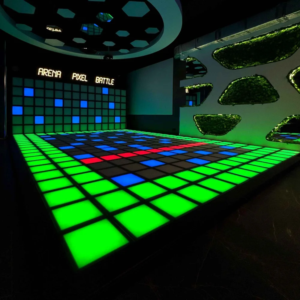 Интерактивный пол «Арена Pixel Battle» 364 шт (33 кв.м)