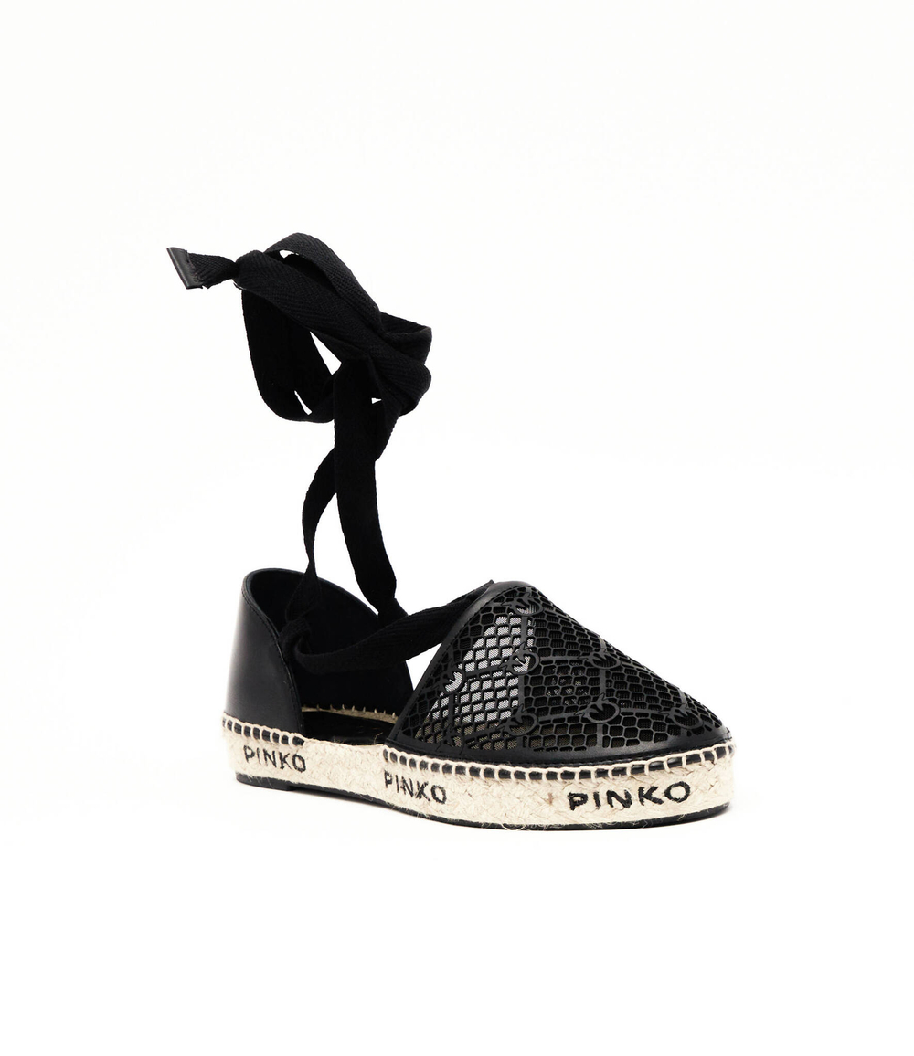 Кожаные эспадрильи angelica Pinko - черный(1H2119 Y86A)