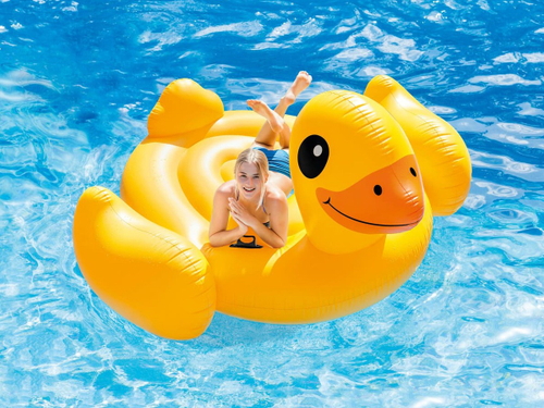 Надувной плот Мега Утка 221х221х122см.