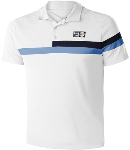 Мужское теннисное поло Fila Polo Louie M - white
