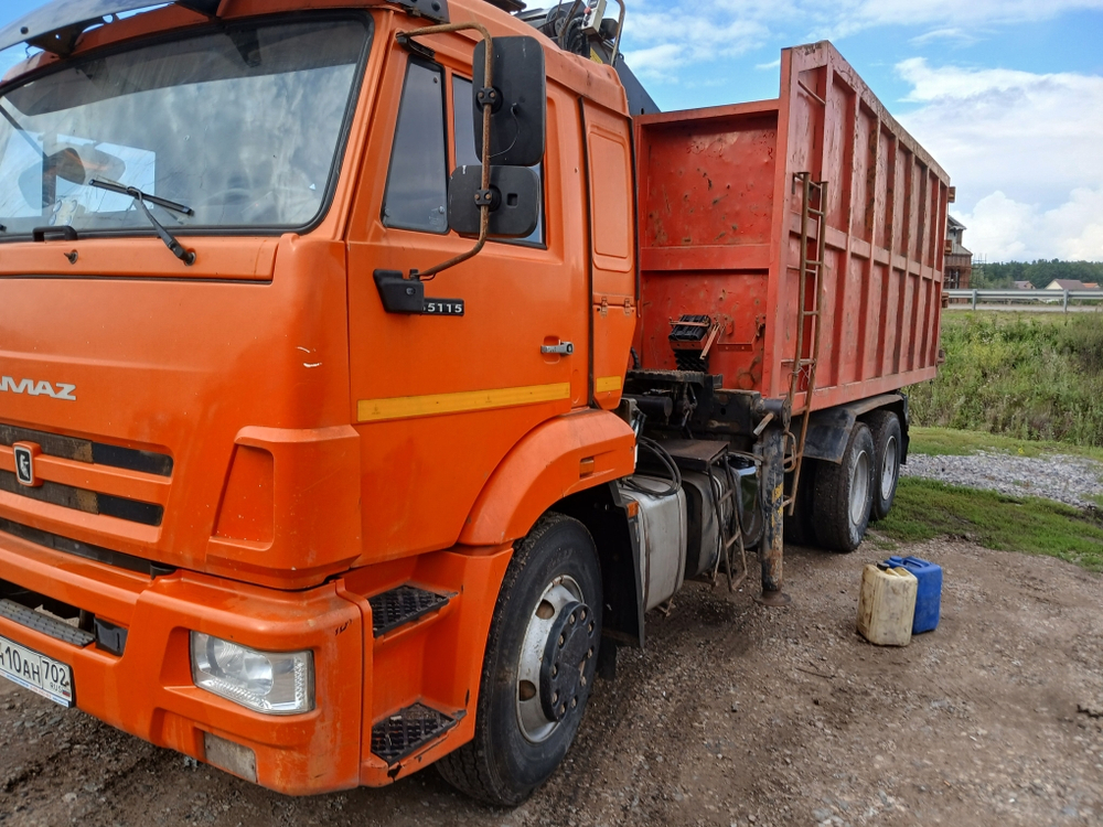 АВТОРОСТ 3369* на шасси КамАЗ 65115 6x4 Ломовоз с КМУ 336975 (Дизельный, 11,8 л, 300 л.с., МТ)