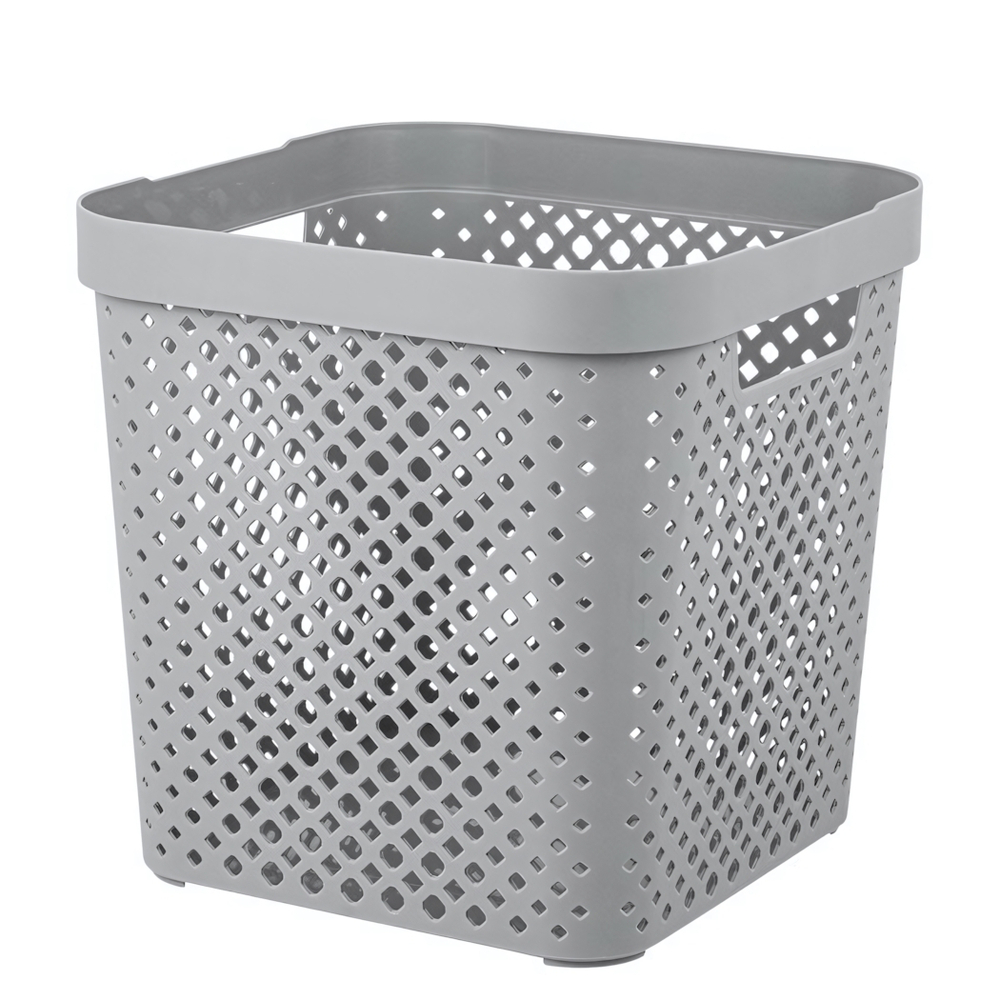 Корзина для хранения Plast Team STOCKHOLM, 20 л серый шторм