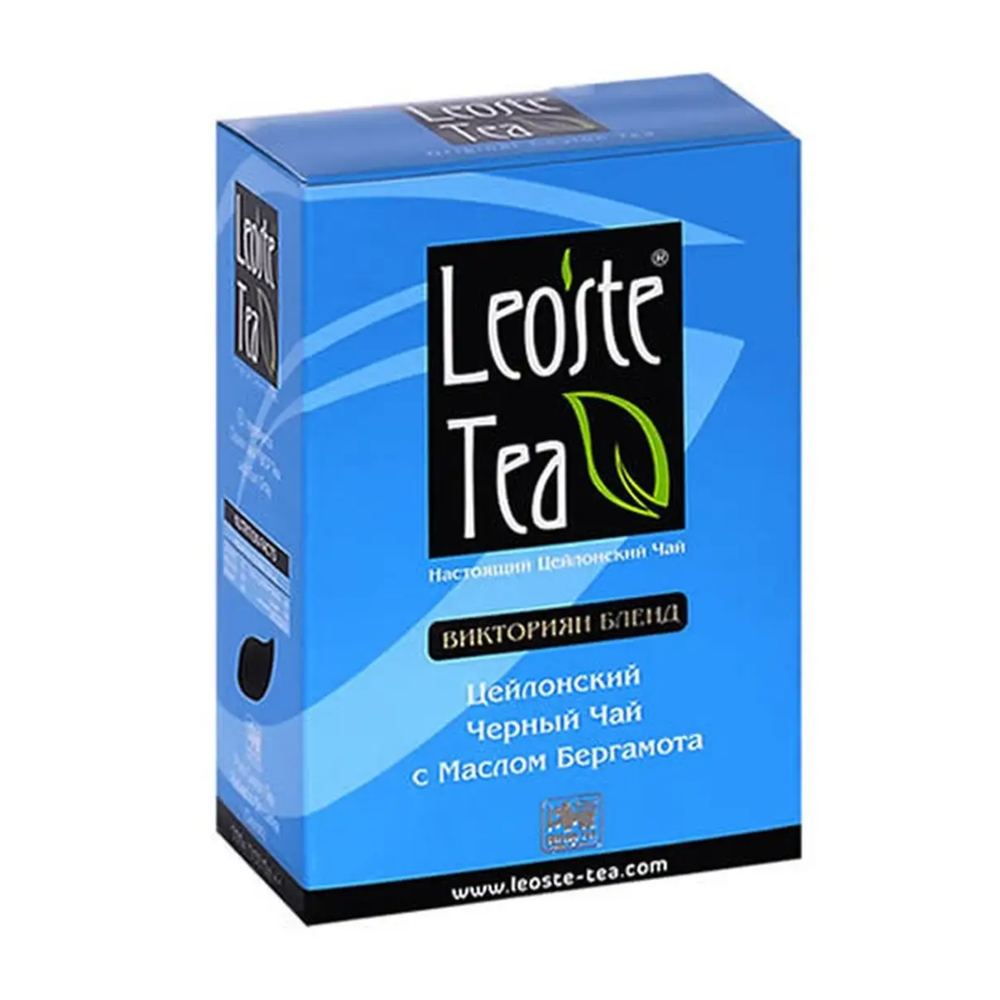 Чай черный с бергамотом Leoste Viktorian Blend, 200 г