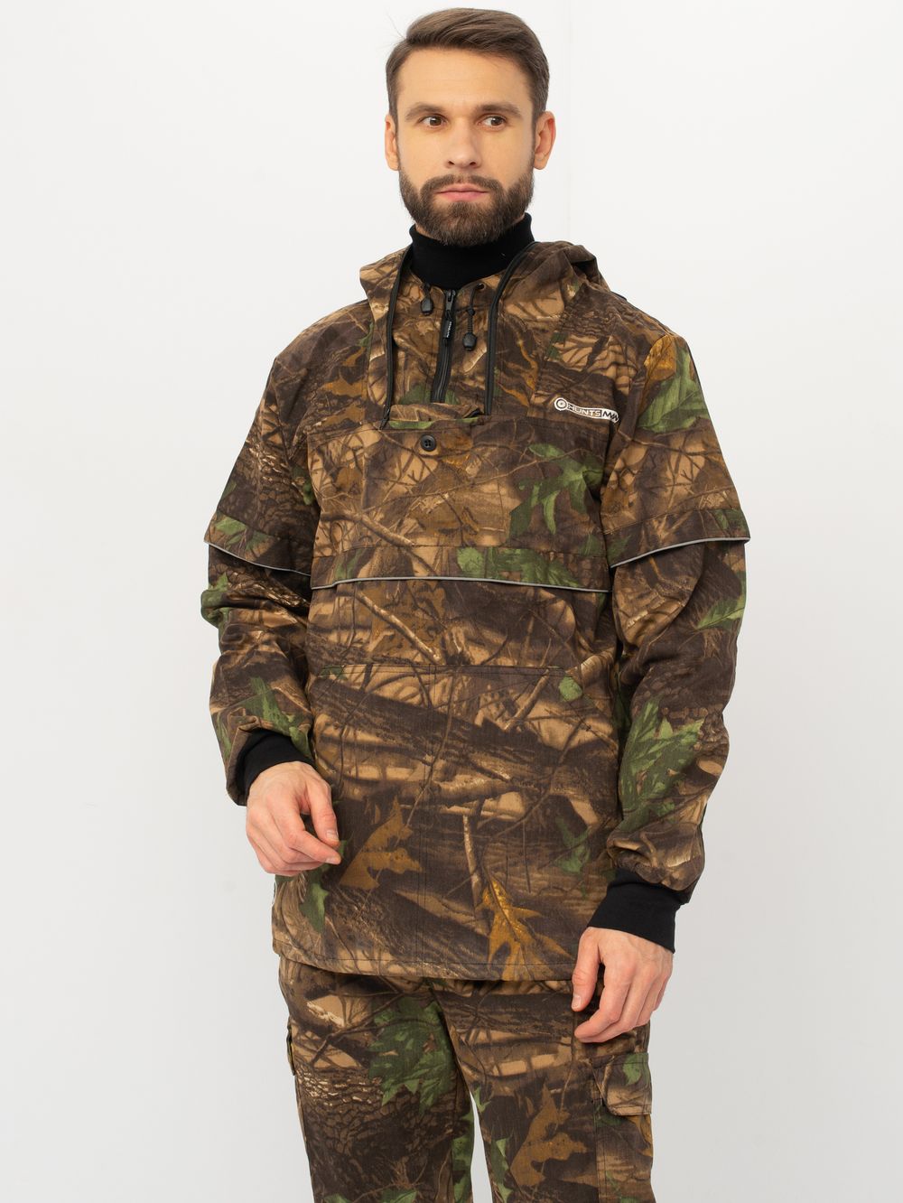 Костюм летний Антигнус-Люкс ткань Твил-Пич цвет Светлый лес