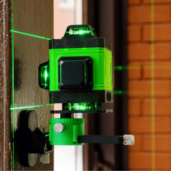 Лазерный уровень / нивелир 2 АКБ SMART 4D (16 линий, 360*)