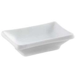 Соусник 20 мл 7,2*4,8 см h1,8 см белый фарфор P.L. Proff Cuisine [6]