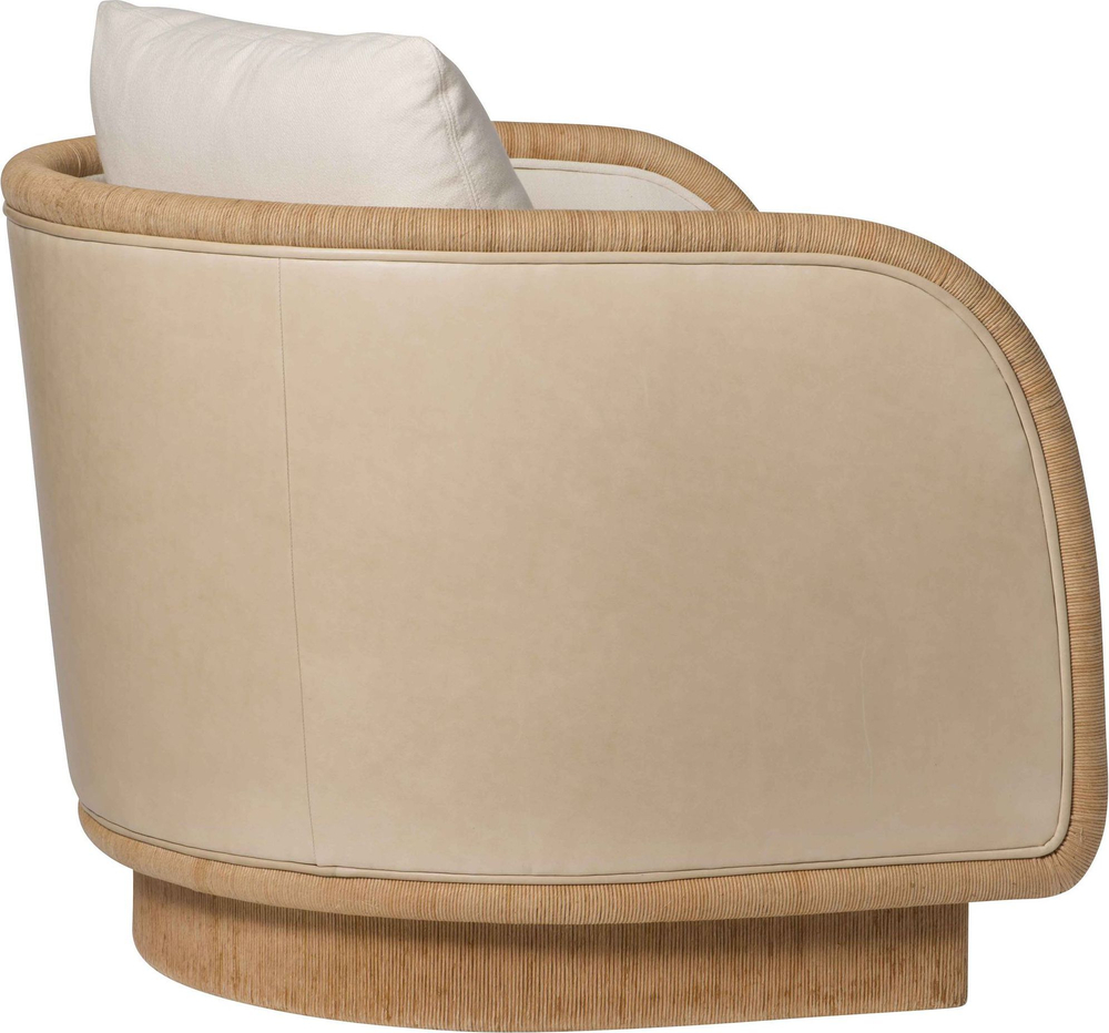 Кресло McGuire Coastal Swivel Lounge Chair