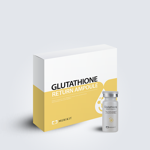 MERIKIT Ампульная сыворотка с глутатионом - GLUTATHIONE RETURN AMPOULE, 6 шт * 8 мл