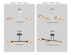Ambrella Подвесной светильник со сменной лампой Loft TR8247