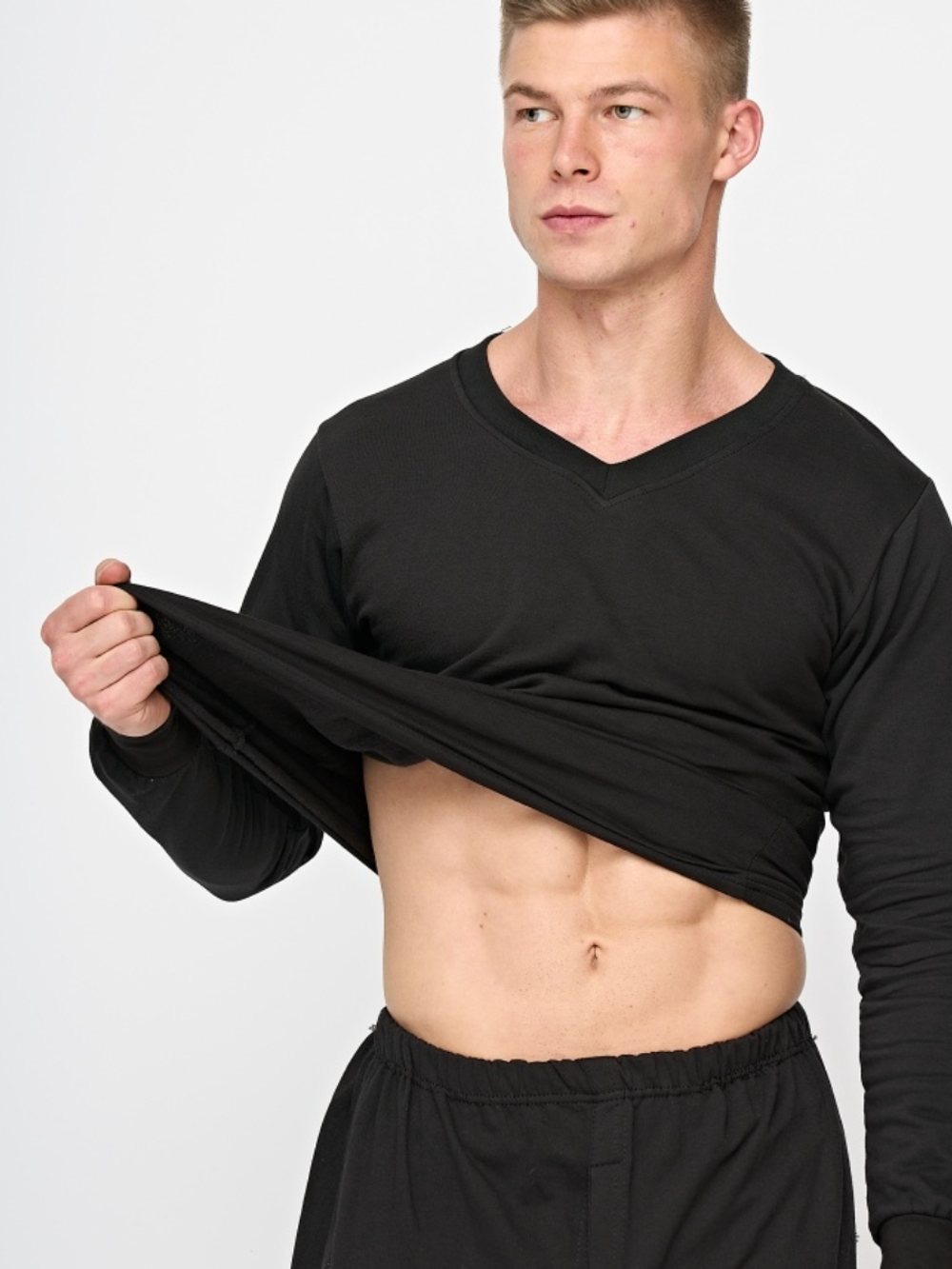 Термобелье Orzu Textile Комплект черный 5XL-58р