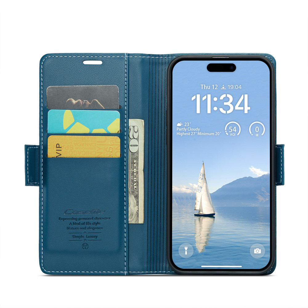 Чехол-книжка CaseMe Smooth iPhone 16 Pro