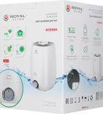 Увлажнитель воздуха ультразвуковой Royal Clima RUH-AC300/4.0M-WT,  4л,  белый/серый