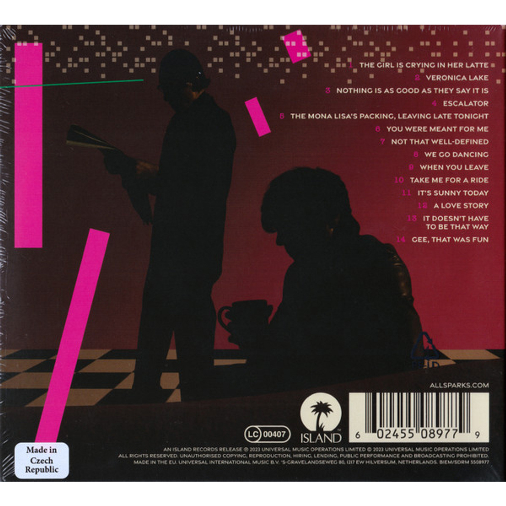 Sparks / The Girl Is Crying In Her Latte (CD)