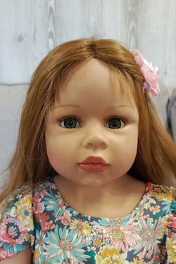 УЦЕНКА Кукла Реборн ростовая 98см (FA-258)