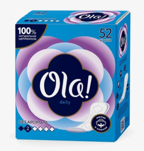 Прокладки Ola! Daily ежедневные 52 шт