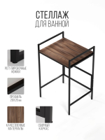 Стеллаж в ванную для стиральной машинки AQUA