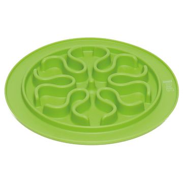 SuperDesign миска силиконовая для медленного поедания светло-зеленая