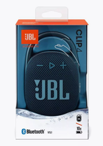 Колонка JBL Clip 4 CLIP4, портативная, влагозащищенная, с карабином, синий
