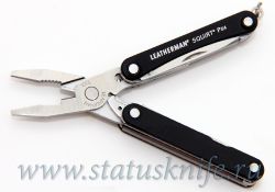Мультитул Leatherman Squirt PS4 черныйфотография - 1