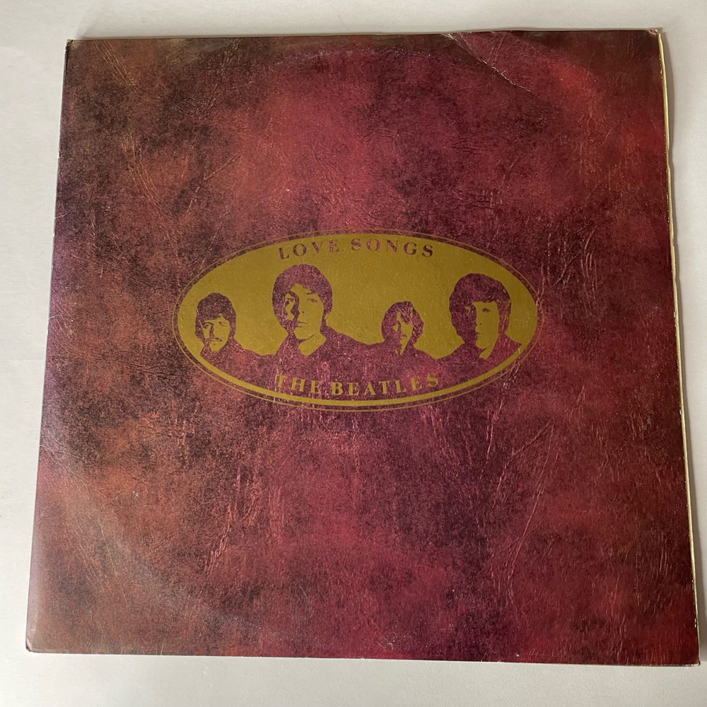 Винтажная виниловая пластинка LP The Beatles Love Songs (Болгария 1985)