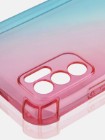 Чехол ROSCO для Poco M3;Xiaomi Redmi Note 10 5G;Xiaomi Redmi Note 10T оптом (арт. XM-RN10T-HARD-TPU-PINK-BLUE)