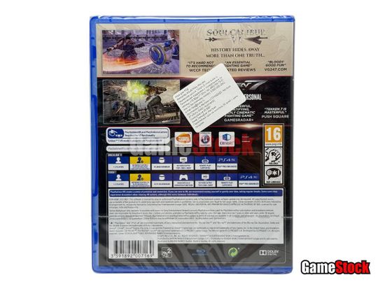 PS4 Tekken 7 + SoulCalibur VI. Double Pack (Новый, Русские субтитры)