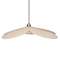 Светильник подвесной kamille, D79 см, бежевый