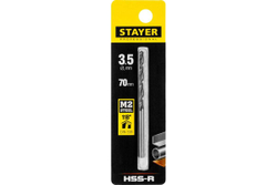 Сверло Professional по металлу HSS-R, (сталь М2, DIN 338, 3.5 мм) Stayer 29602-3.5