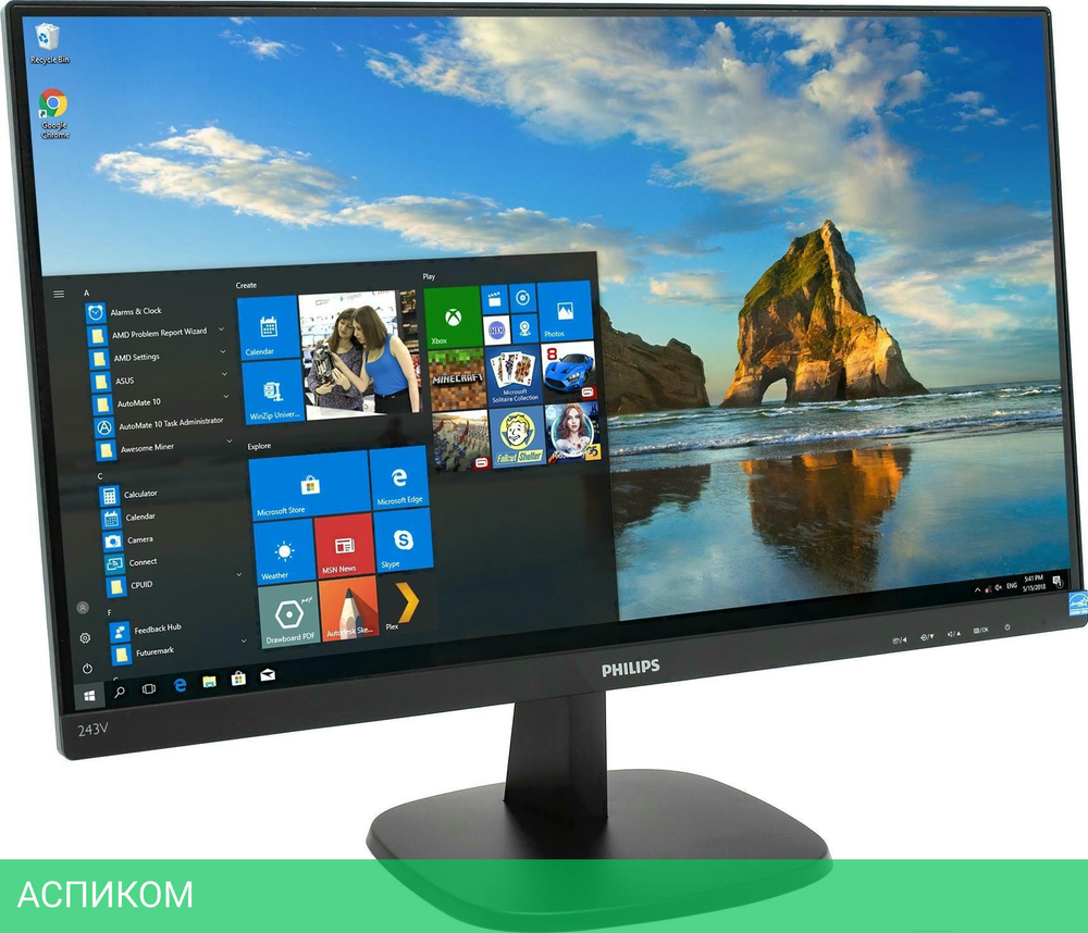 Монитор Philips 243V7QJABF/01