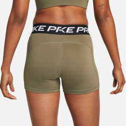 Женские теннисные шорты Nike Pro Ball Shorts Women - Olive, Black