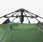 Палатка Naturehike 4-местная, быстросборная, зеленая, артикул NH21ZP008-4FGR