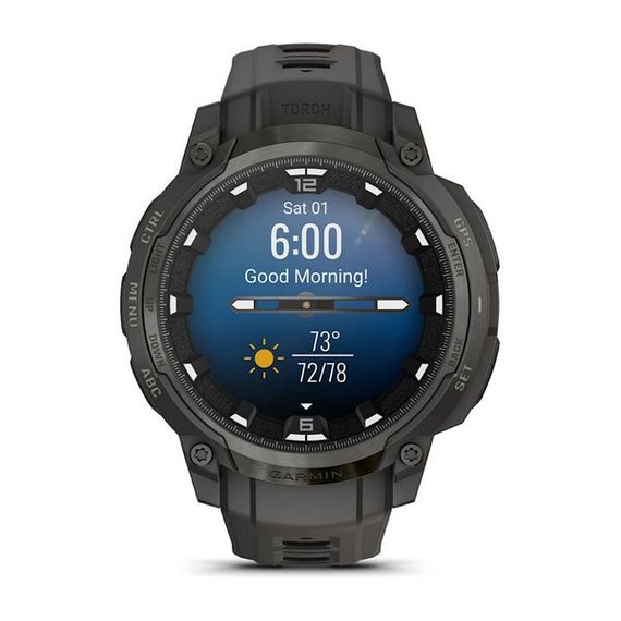 Умные часы Garmin Instinct Crossover AMOLED (010-03398-00) Charcoal