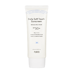 Purito Daily Soft Touch Sunscreen SPF50+ PA++++ солнцезащитный крем на безопасных химических фильтров нового поколения