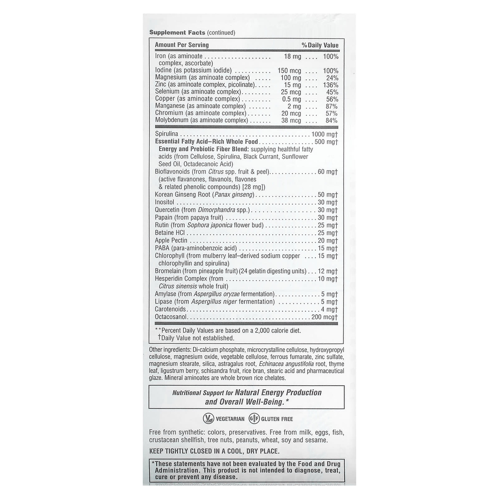 NaturesPlus, Source of Life Original, мультивитаминная и минеральная добавка, 90 таблеток