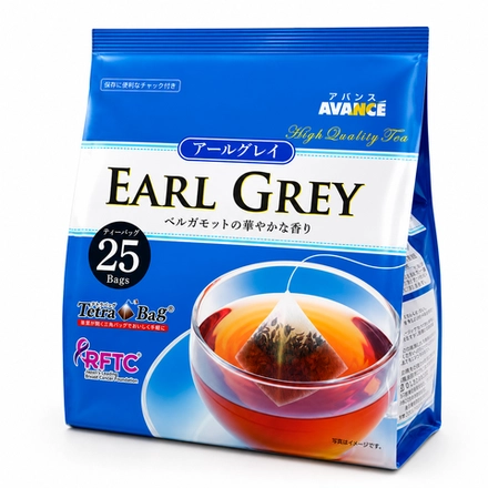 Чай чёрный Эрл Грей AVANCE Earl Grey, 25 шт