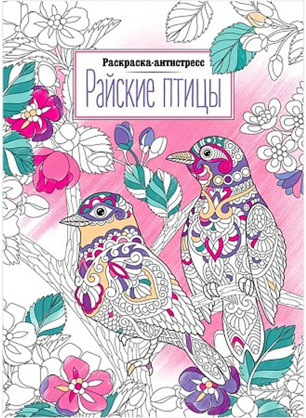Раскраска А4 ArtSpace "Антистресс."Райские птицы", 16стр.  И