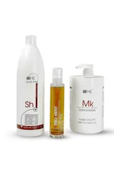 Набор «Питание и шелк» (шампунь+ маска+ флюид)