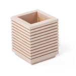 Набор настольный BESTAR "Nefertum" из массива дерева (бук), 9 предметов, цвет "беленый дуб", 236397