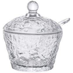 САХАРНИЦА "N'ICE" С ПЛАСТИК.ЛОЖКОЙ 250 МЛ 10*11,2 СМ