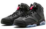 Jordan Air Jordan 6 Retro Hyper Pink high-top Retro Basketball shoes GS Black Powder